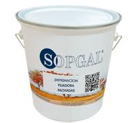 Sopgal Imprimación Fijadora Acrílica Concentrada 4L Paredes y Fachadas