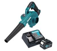 Soplador a batería Makita UB 100 DSM1 12 V máx. + 1 batería de 4,0 Ah + cargador
