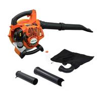 Soplador + Aspirador + Triturador de Hojas Linea Hd de Gasolina - 3 en 1, 25.4cc, 2cv, 5kg - Velocidad de Soplado +200 Km/h.
