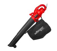Soplador aspirador WORGRIP PRO 2800W - 3 en 1 con Triturador y Saco 40L