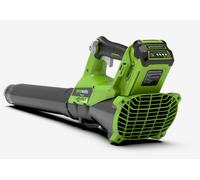 Greenworks GD40AB Soplador de Hojas a Batería con Control de Crucero, Motor sin Escobillas, 210 km/h, 15,6 m³/min, Función Turbo, SIN Batería de 40V y Cargador, Garantía de 3 Años