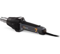 Soplador de aire caliente Steinel HM 2620 E, con maletín, 2300 W, soplador de aire caliente de pie, secador de aire caliente de 700°C, pantalla LCD, función LOC
