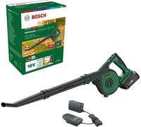 Soplador de hojas a batería, Bosch UniversalLeafBlower 18V-130, sin cable, 1,6 kg, con mango ergonómico