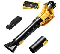 Soplador de Hojas a Batería Sopladora de Hojas Compatible con Dewalt 18V | sin baterías soplador de aire potente 5 Velocidades con Motor Brushles 850CFM Ligero para jardín terraza y Entrada