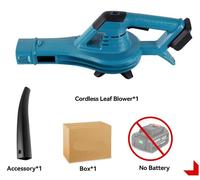 Soplador de hojas - Aspiradora de hojas - Ventilador turbo - Herramientas de jardinería - Soplador de aire - 46000 RPM - Eléctrico
