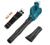 Soplador de Hojas Compatible con Batería Makita 18V - Ideal para Jardín, Velocidad Variable Terraza Gran Volumen para Construcción Hogar Jardín Cuidado del Césped