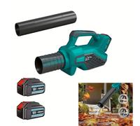Soplador de hojas de 420 W para Makita 18 2 baterías de 5.0 AH, soplador eléctrico de 150 MPH, limpiador de polvo, de para patio, para hojas