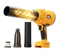 Soplador de hojas de mano inalámbrico para batería DeWALT de 20 V, soplador portátil y aspiradora 2 en 1, ligero para patio, jardín, hojas, polvo, limpieza de coche, garaje, limpieza de nieve