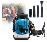 Soplador de hojas de mochila a gas, soplador de nieve y hojas de alta eficiencia, no requiere mezcla de combustible, bajo mantenimiento con alto volumen de aire para limpieza al aire libre
