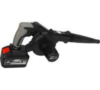 Soplador de hojas inalámbrico 2 en 1, aspiradora y barredora eléctrica, soplador de aire para limpieza de ordenadores, kit de herramientas eléctricas para jardín, con manguera de succión
