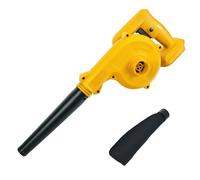 Soplador de hojas inalámbrico para batería DeWalt de 20 V, soplador/aspiradora 2 en 1 con recogida de polvo, 17000 RPM, jardín, coches y esquinas estrechas (batería no incluida)