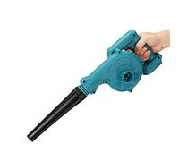 Soplador de hojas inalámbrico para batería Makita de 18 V, sopladores de hojas de jardín eléctricos ligeros 2 en 1 y aspiradoras para el cuidado del césped, soplado de hojas, coche, limpieza de polvo