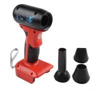 Soplador de hojas inalámbrico, turbina de aire seco para 20 V, bomba de aire eléctrica alta con apagado automático, soplador de mano ligero para limpieza (d)