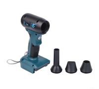 Soplador de hojas inalámbrico, turbina de aire seco para 20 V, bomba de aire eléctrica alta con apagado automático, soplador de mano ligero para limpieza (c)