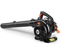 Soplador de hojas, mochila, 25.4 cc, gasolina, 0.75 kW, 60 litros, con bolsa de recolección