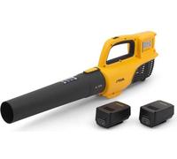 Soplador de hojas, STIGA BL 300e Kit, batería de 20V 4Ah, autonomía de 40 minutos, sistema de almacenamiento 2 en 1