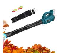 Soplador de polvo eléctrico compatible con batería Makita de 18 V, 6 velocidades de hasta 297 km/h, gran volumen para construcción, hogar, jardín, cuidado del césped
