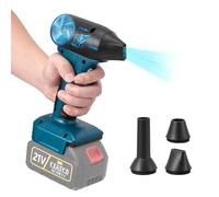 Soplador de polvo eléctrico para batería Makita de 18 V, 130.000 rpm, mini soplador de hojas, ventilador de polvo inalámbrico con 4 marchas, engranaje de ajuste de 4 marchas, Turbo Dryer Auto (sin