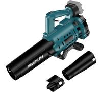 Soplador eléctrico - Soplador de hojas - Deshollinador - Barredora - Inalámbrico - Niveles de potencia ajustables
