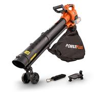 Soplador inalámbrico 3 en 1: Sopla, aspira y tritura, 40 V - Powerplus