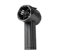 Soplador Jet Dry, Ventilador Turbo con Motor sin escobillas de Alta Velocidad de Empuje de 1500 g con Pantalla de Potencia Digital, Carga rápida de 60 W para Acampar al Aire