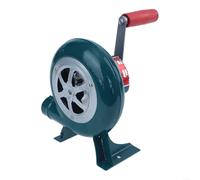 Soplador manual de estilo clásico para estufa, chimenea, barbacoa, cocina al aire libre, marco de hierro robusto, diseño compacto y portátil (80 W)