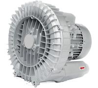 Soplador regenerativo, 220 V/380 V, monofásico, anillo de vórtice de alta presión, soplador de canal lateral para aireación de aguas residuales, bomba de vacío industrial