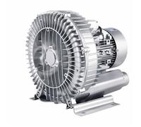 Soplador regenerativo monofásico de alta presión con anillo de vórtice para aspiración de soplado, aspiradora industrial y soplador de presión, 120 W