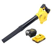 Soplador / soplador de hojas sin cable DeWalt DCV 100 D1 18 V + 1x batería recargable 2,0 Ah + cargador