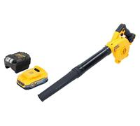 Soplador / soplador de hojas sin cable DeWalt DCV 100 E1 18 V + 1x batería Powerstack 1,7 Ah + cargador