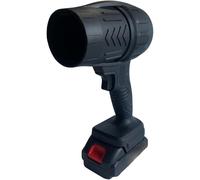 Soplador Turbo Jet Inalámbrico 48Vf, Soplador de Aire Potente con Batería, Air Force Blower para Limpieza de Coches, Polvo, Hojas y Nieve, Ideal para Automóvil, Hogar y Jardín (Negro)