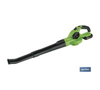 Sopladora eléctrica a batería li-ion 18v 12.000 rpm
