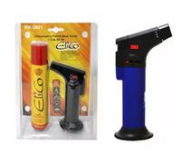 Soplete de gas portátil, marca elico, modelo rk-3001 con gas 90 ml, i
