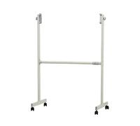 Soporte ajustable para pizarra blanca con rotación de 360°, soporte de metal para pizarra móvil de borrado en seco