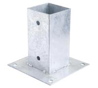 Soporte anclaje galvanizado pérgola 91x91mm