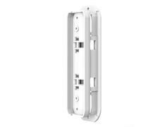 Soporte antirrobo de ángulo ajustable hecho de material ABS para timbre de video parpadeante para proteger y mejorar la vigilancia de entradas residenciales (blanco)
