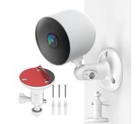Soporte autoadhesivo para cámara con rosca de 1/4-20,soporte de pared para Ring Stick Up Cam Battery(2.ª generación),Alro Pro,Arlo Ultra 2,Arlo Essential Spotlight,soporte de seguridad ajustable 360°