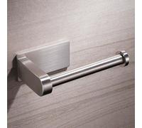 Soporte autoadhesivo para papel higiénico Unyqoos® de acero inoxidable 304, resistente a la corrosión, sin necesidad de taladrar, ideal para baños modernos, también apto para toallas