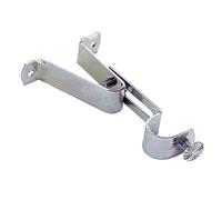 Soporte barra 16 mm.ø cromo frontal extensible