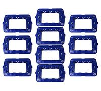 Soporte compatible con Bticino Living Light, soporte para caja 502 503 504 507 (10, 3 módulos/plazas)