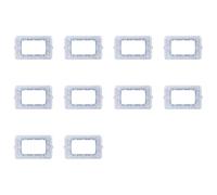 Soporte compatible con Bticino Matix 4 módulos, marco soporte para caja 502 503 504 506 (juego de 10/4 piezas)