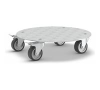 Soporte con ruedas para macetas, de aluminio Wagner, carga máx. 100 kg