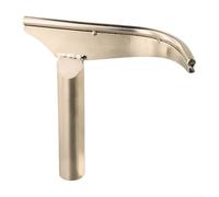 Soporte curvo para herramientas de torno de 25 mm, vástago de acero inoxidable, soporte de torneado cóncavo, accesorio de acero endurecido para metal y tornos de madera, Reino Unido