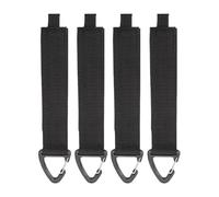 Soporte De Abrazadera De Cable - Paquete De 4 Organizadores De Nylon Para Carga Pesada, Soportes Enrolladores De Cable De Extensión Ajustables | Tubos Flexibles Con Hebilla Triangular | De Stoccag