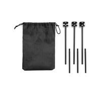 Soporte de aleación de aluminio Trípode para barbacoa Parrilla para exteriores Parrilla desmontable Trípode vertical Barbacoa Soporte para acampar Fogata Rejilla para acampar