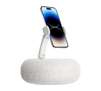 Soporte De Almohada Apoyo de Felpa | Base Giratoria 360 Grados con Almohada Desmontable Para Cama, Ordenador Portátil, Lectura, Sofá Y Asiento De