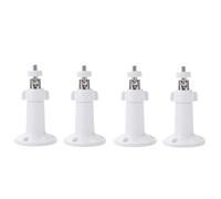 Soporte de ángulo para timbre de video con rotación de 360 grados para cámara de vigilancia, kit de soporte de pared resistente para anillo de nido para Arlo, ABS blanco, 9,5 x 7,6 cm