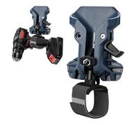 Soporte de banda de perforación - de mango de clip de 7x6cm, fijador de banda | Módulo adaptador de transporte de herramientas robusto, técnico montador carpintero servicio de construcción