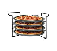 Soporte de bandejas de pizza Soporte estable antiadherente de 4 capas