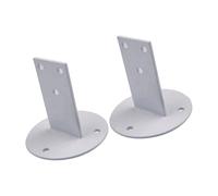 Soporte de base de pasamanos Soporte recto de acero inoxidable con placa de pie redonda para trabajos generales de montaje de escaleras Soporte de pasamanos de pasillo Placa de montaje de barandilla